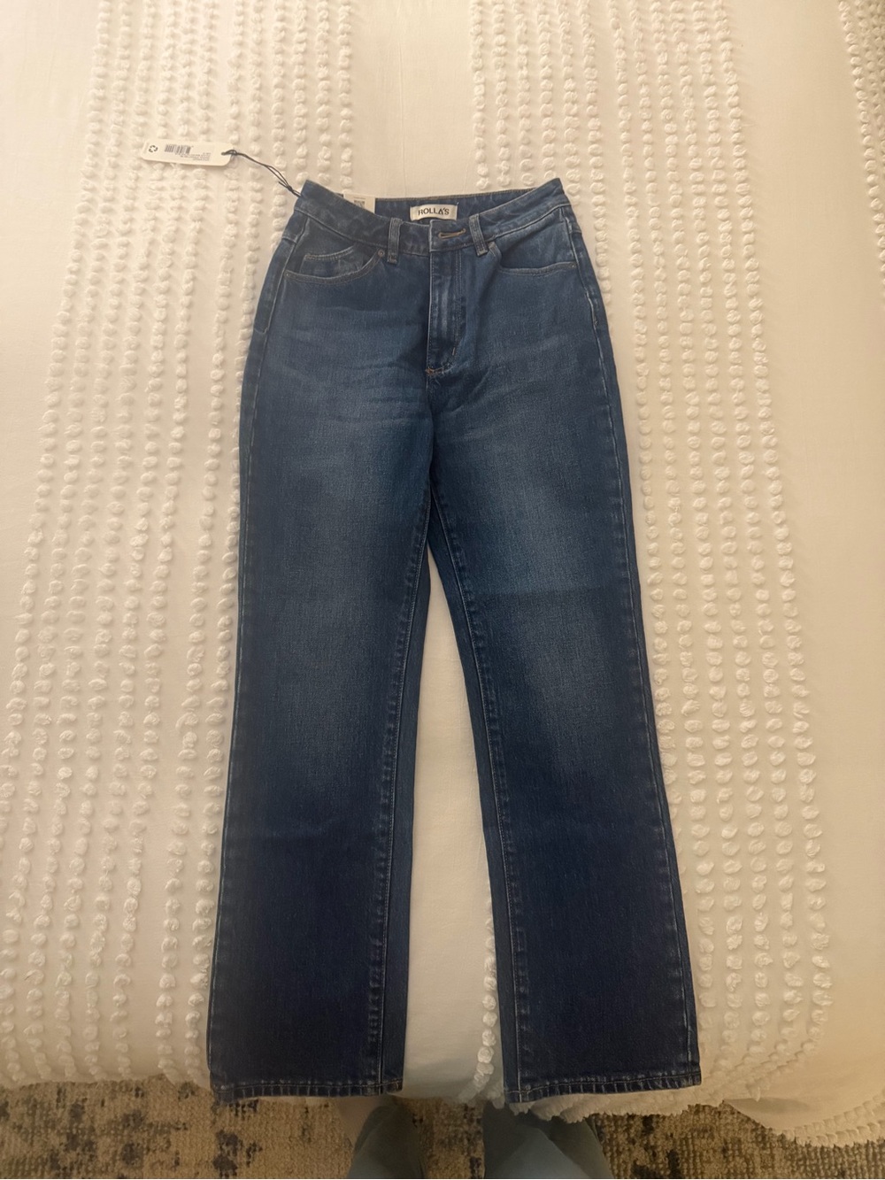 ROLLA'S Women's Original Straight Malibu Jeans in Vintage Blue color NWT!